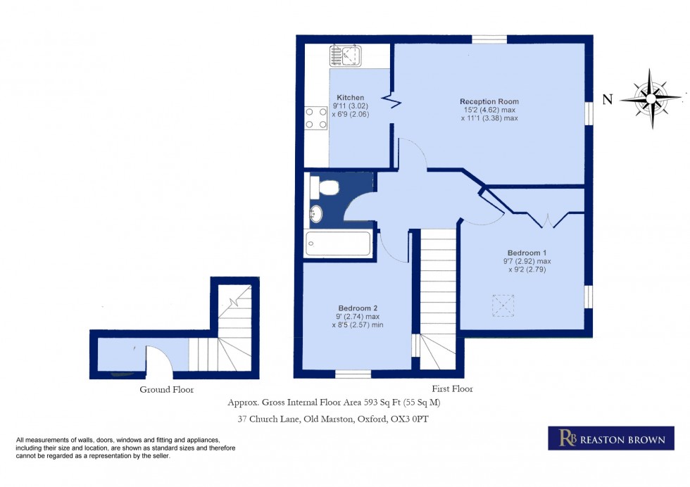Floorplan for Old Maston, Oxfordshire OX3