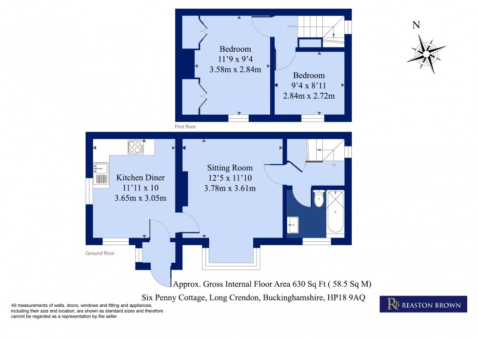 Floorplan for Long Crendon