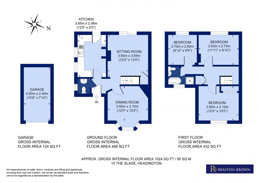 Floorplan for Oxford, Oxfordshire