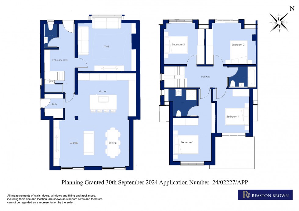 Floorplan for Haddenham, Buckinghamshire