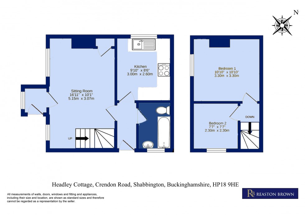 Floorplan for Shabbington, Buckinghamshire