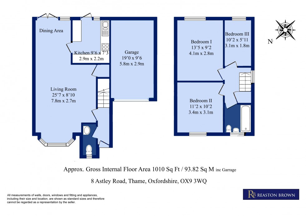 Floorplan for Thame, Oxfordshire