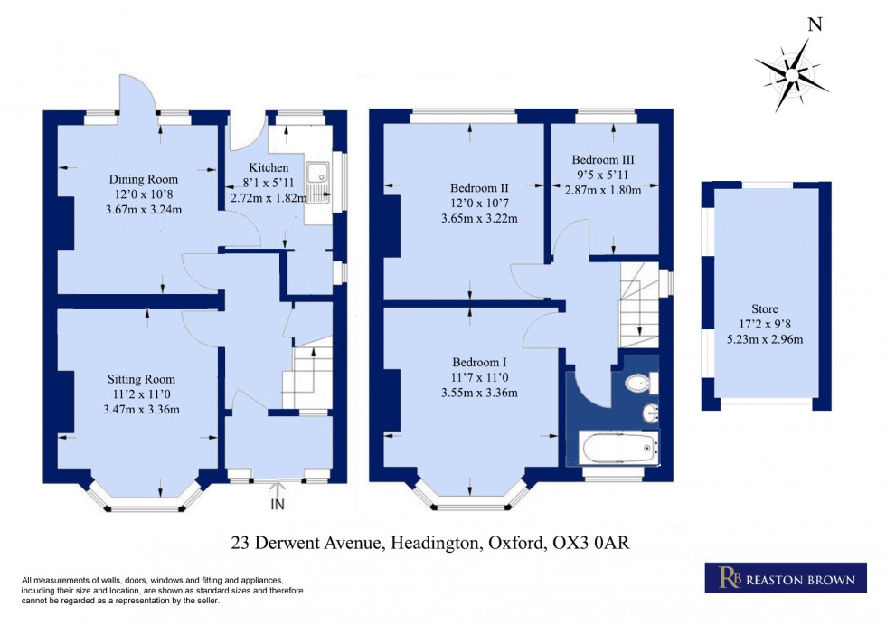 Floorplan for Oxford Headington