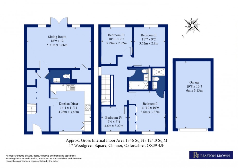 Floorplan for Chinnor, Oxfordshire