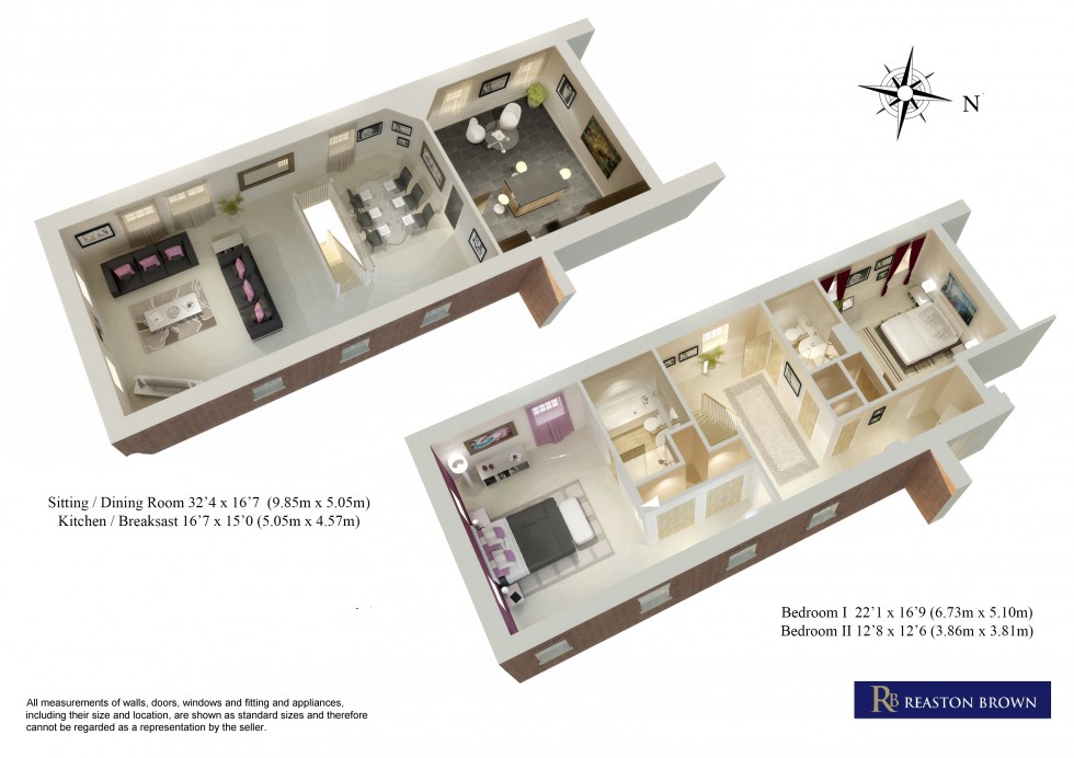 Floorplan for Thame, Oxfordshire, OX9