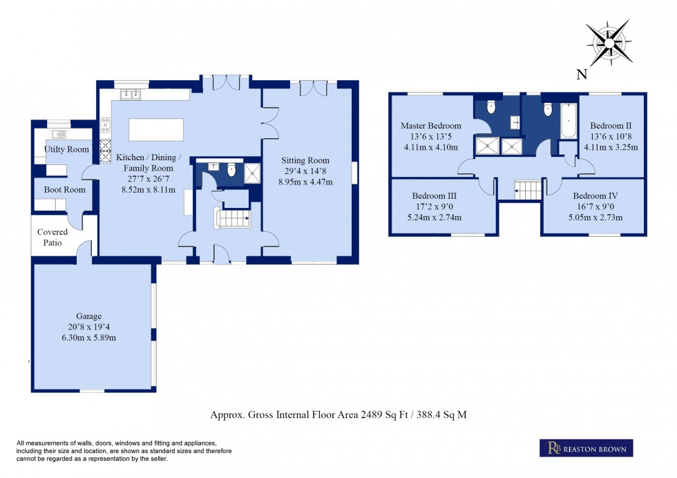 Floorplan for Westlington, Dinton Buckinghamshire HP17