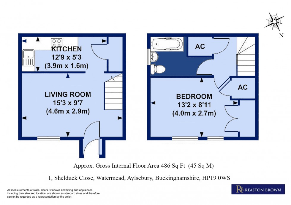 Floorplan for Watermead, Aylesbury