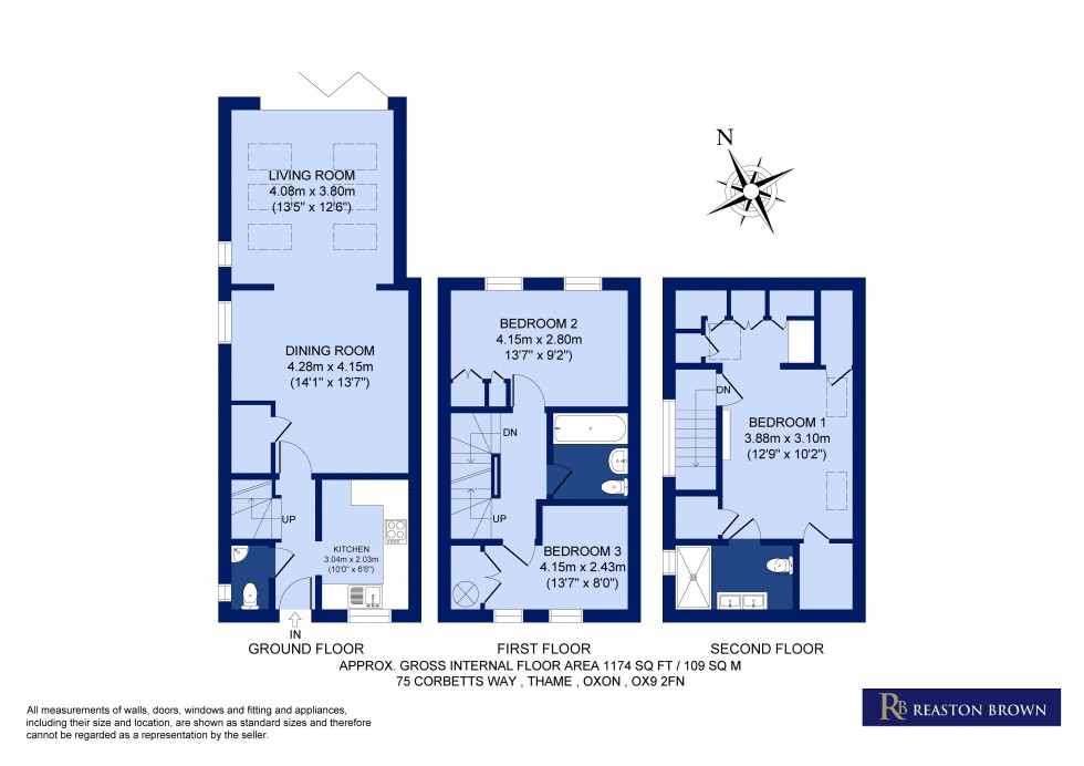 Floorplan for Thame Oxfordshire