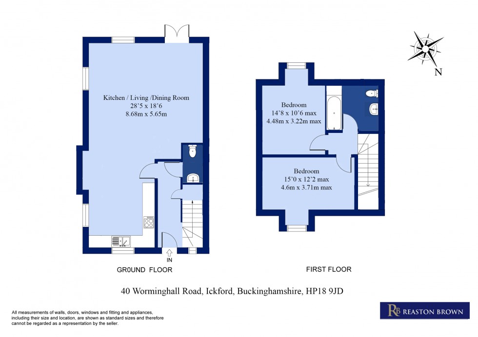 Floorplan for Ickford, Buckinghamshire
