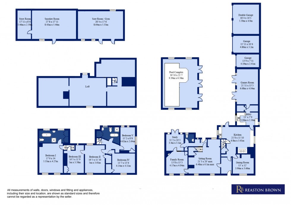 Floorplan for Monks Risborough, Buckinghamshire