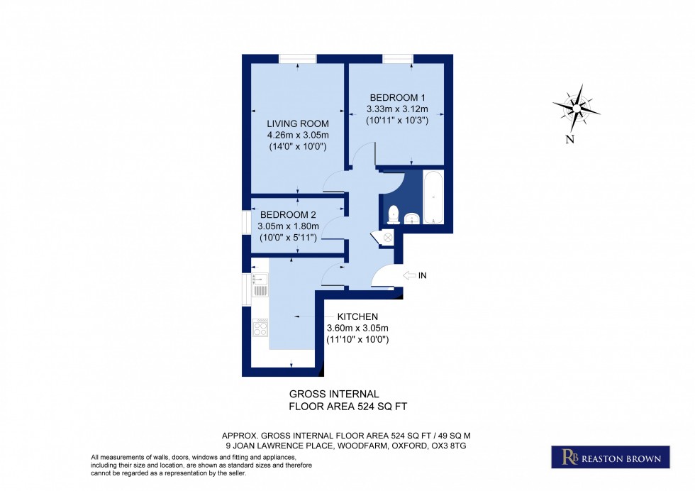 Floorplan for Headington Oxford