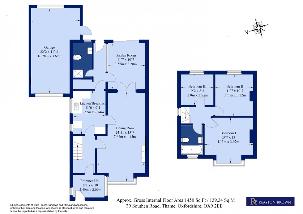 Floorplan for Thame, Oxfordshire, OX9