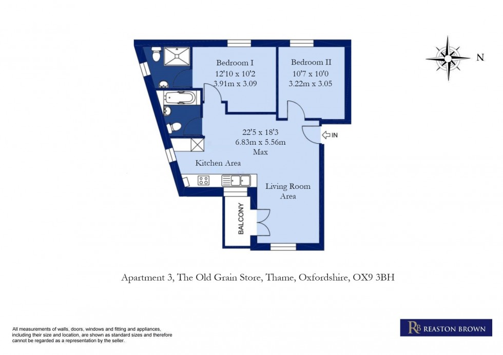 Floorplan for Thame, Oxfordshire, OX9