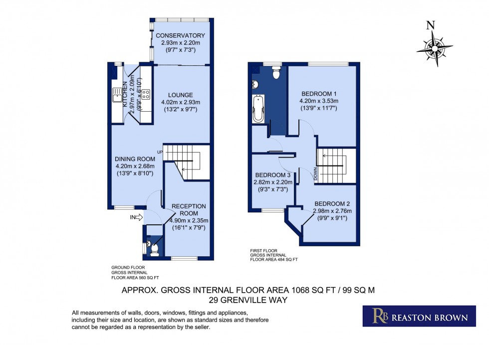 Floorplan for Thame, Oxfordshire, OX9