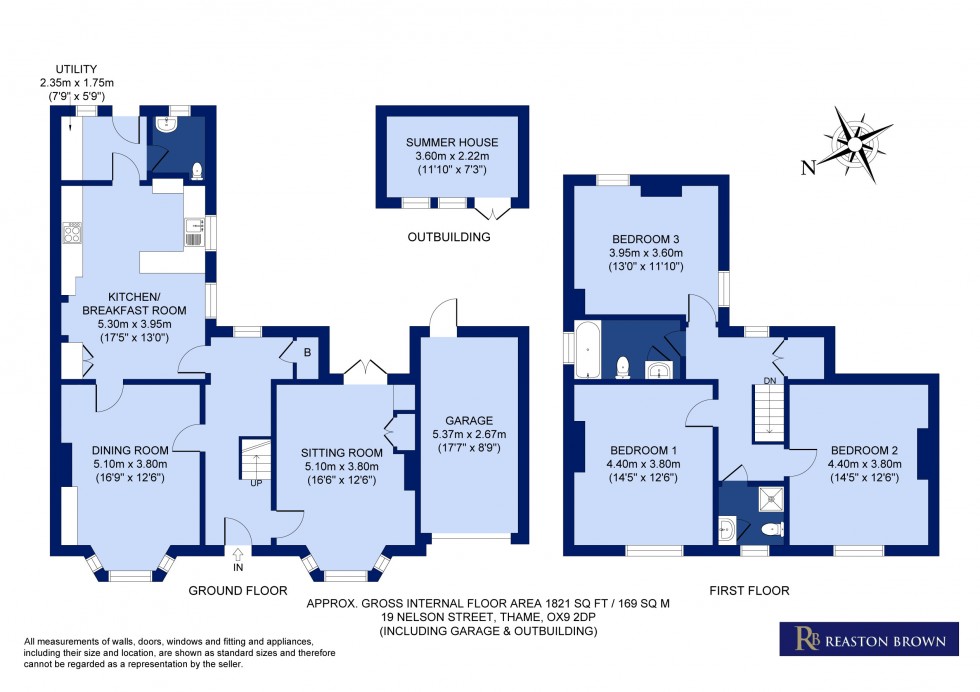 Floorplan for Thame, Oxfordshire
