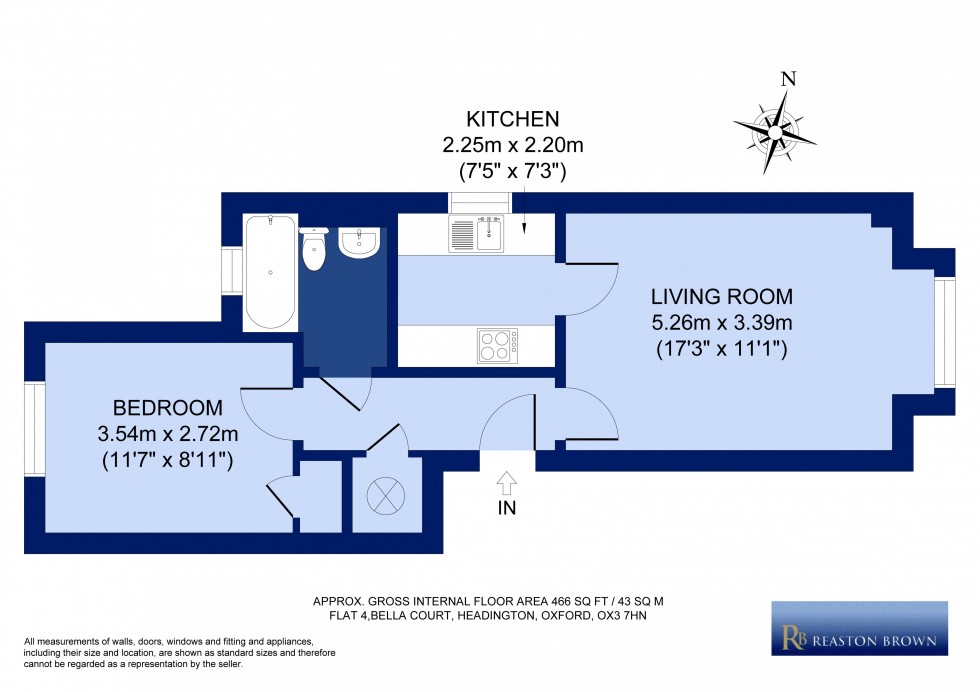 Floorplan for The Slade, Headington