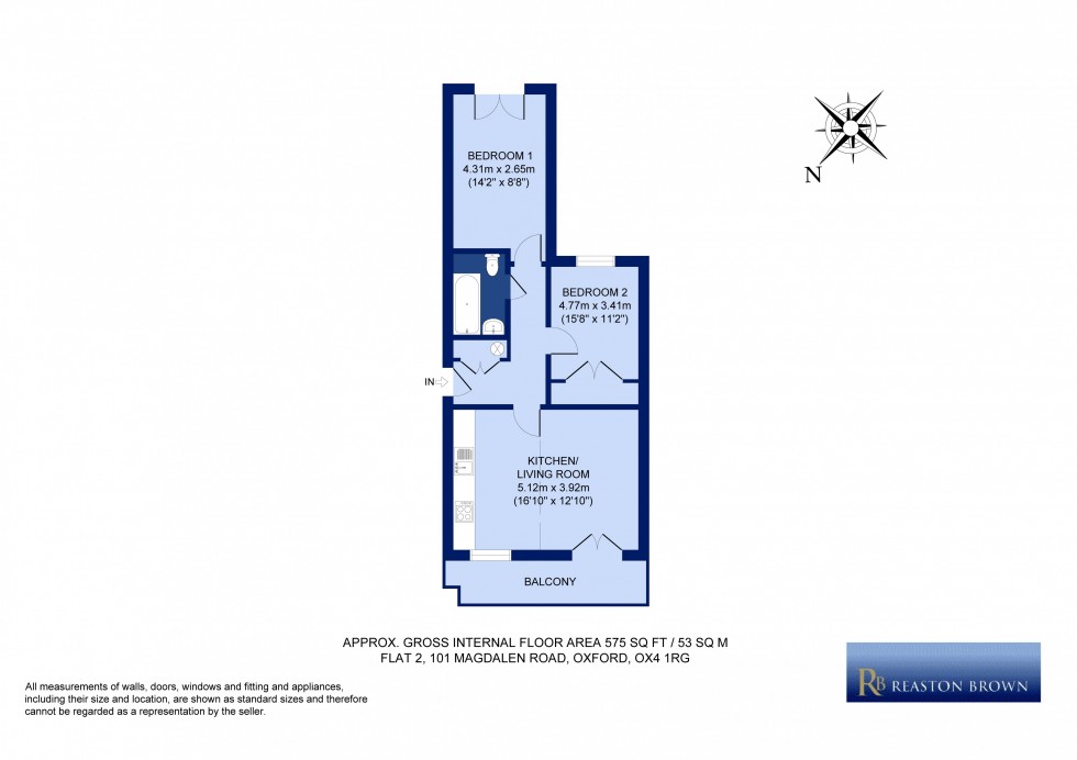 Floorplan for Magdalen Road