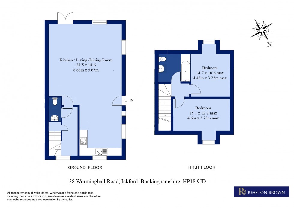 Floorplan for Ickford, Buckinghamshire