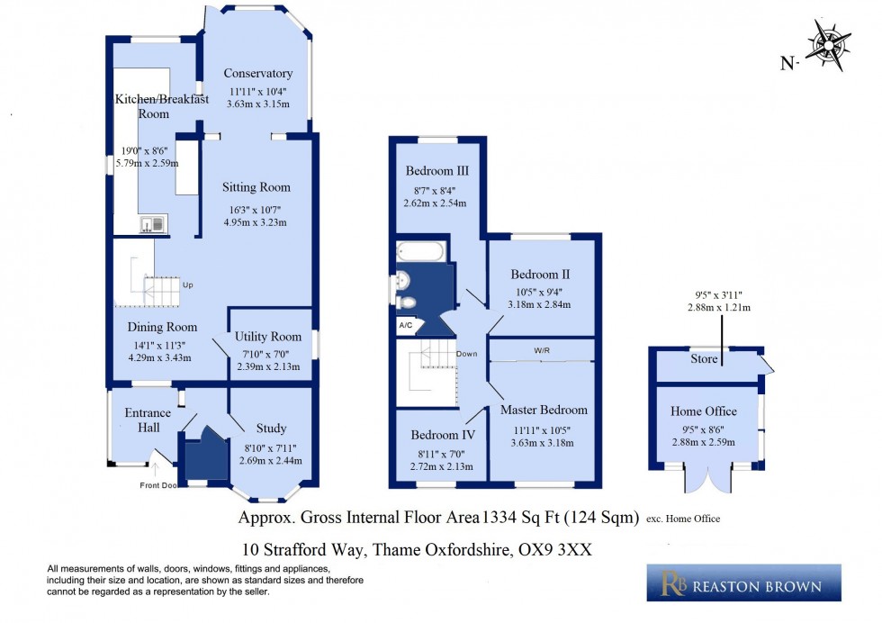 Floorplan for Thame, Oxfordshire, OX9