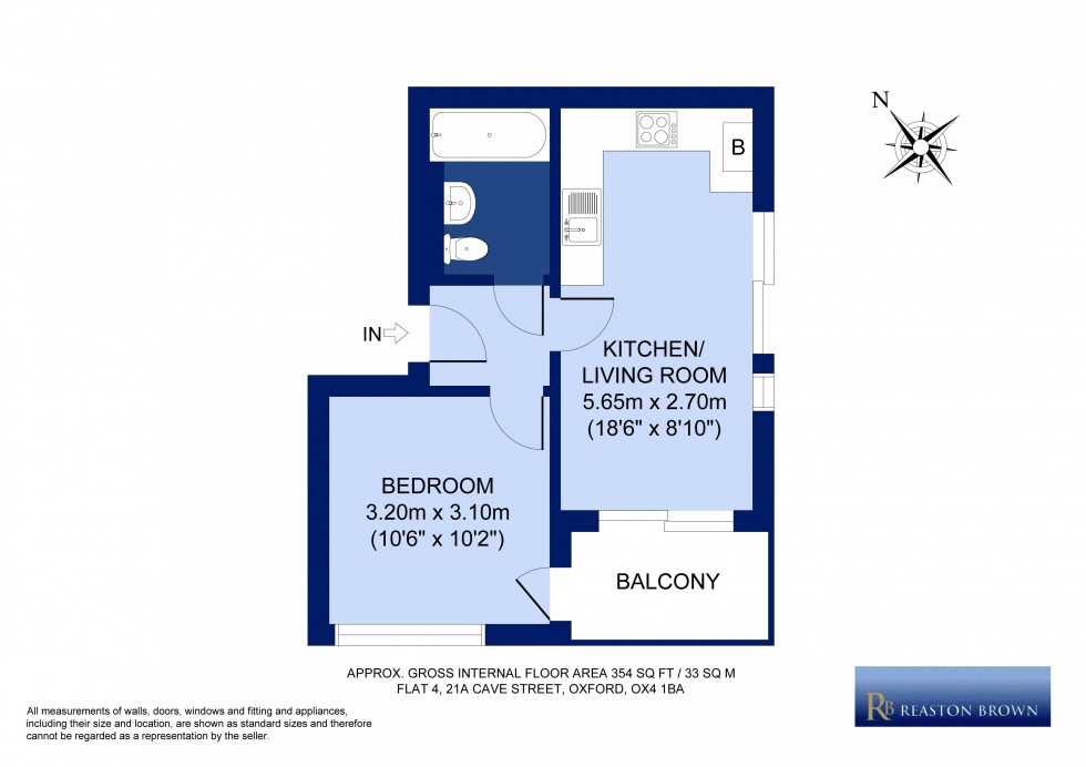 Floorplan for Cave Street