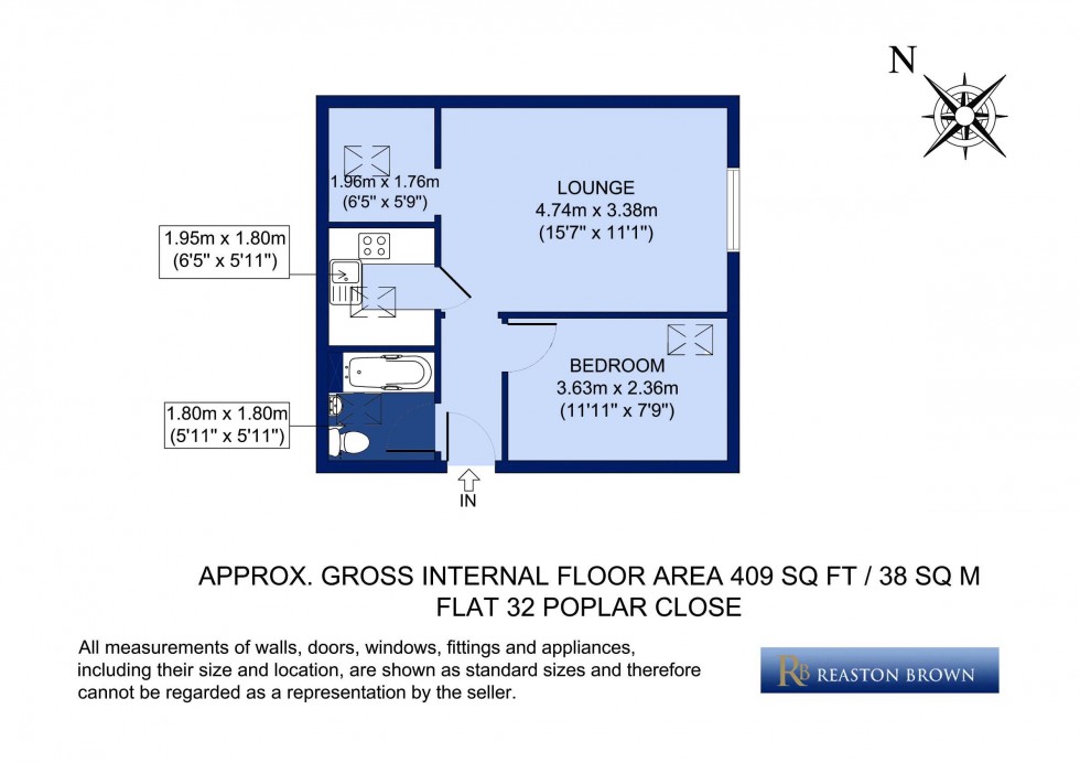 Floorplan for Poplars Close Stone
