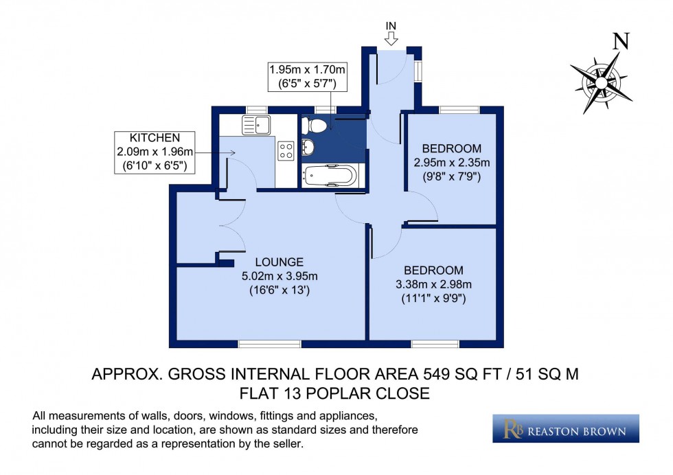 Floorplan for Stone, Buckinghamshire, HP17